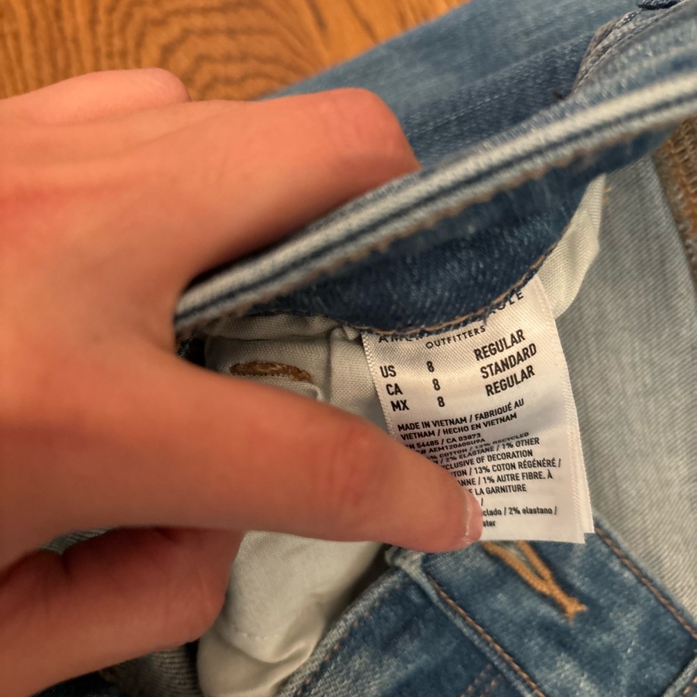 American Eagle Outfitters Straight Leg Bootcut Jeans - Picture 7 of 7